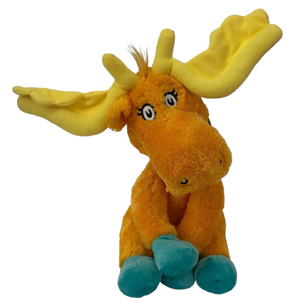 Kohls Cares Thidwick The Bighearted Moose Plush Stuffed Animal Toy 10" Dr Seuss